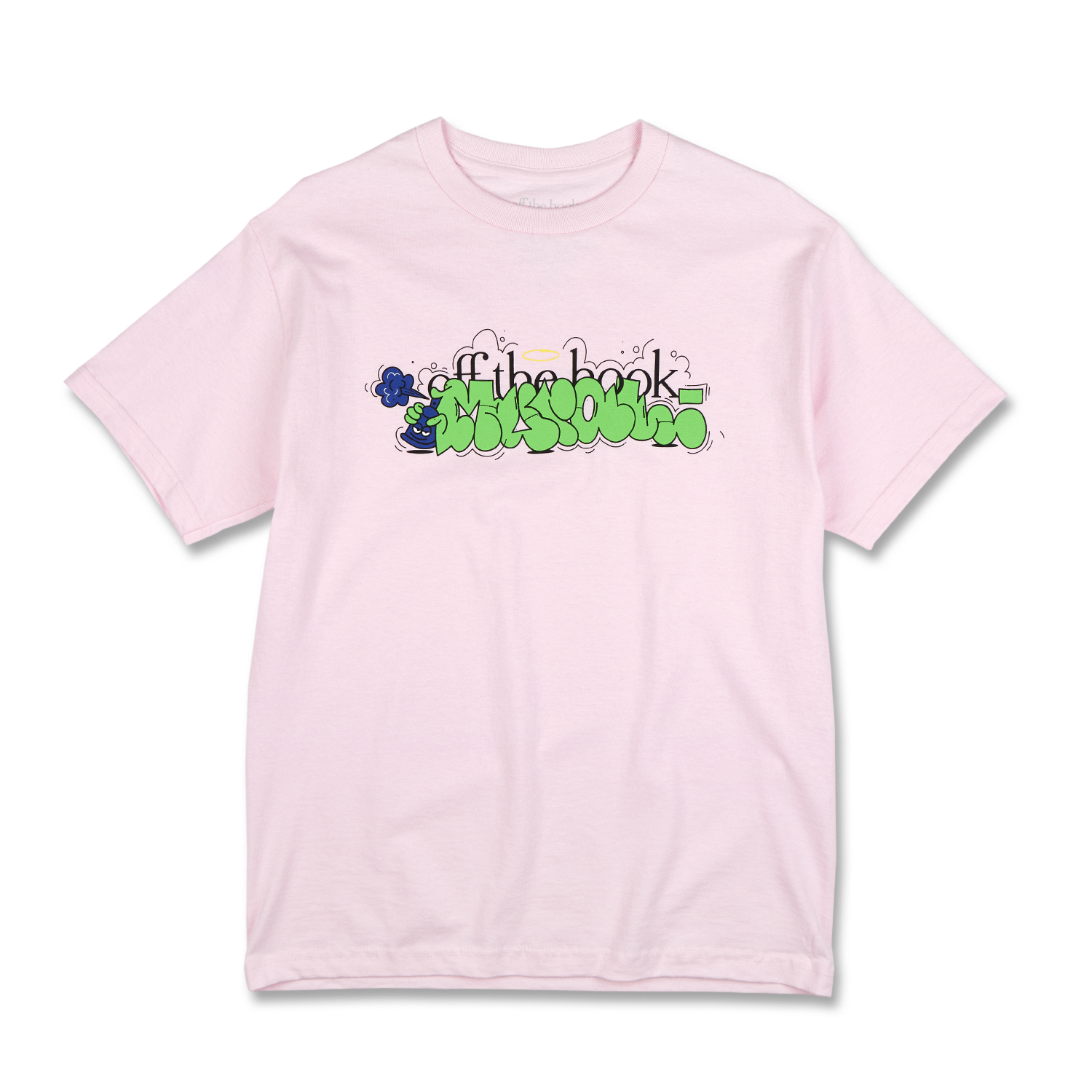 MURAL x Off The Hook Graffiti T-Shirt - Pink