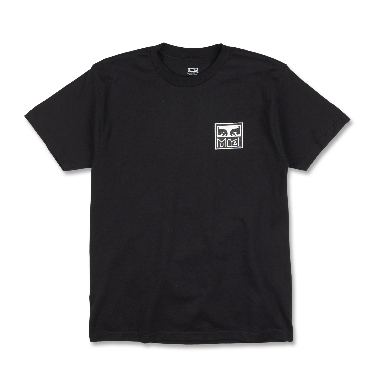 MURAL x OBEY Logo T-Shirt - Black