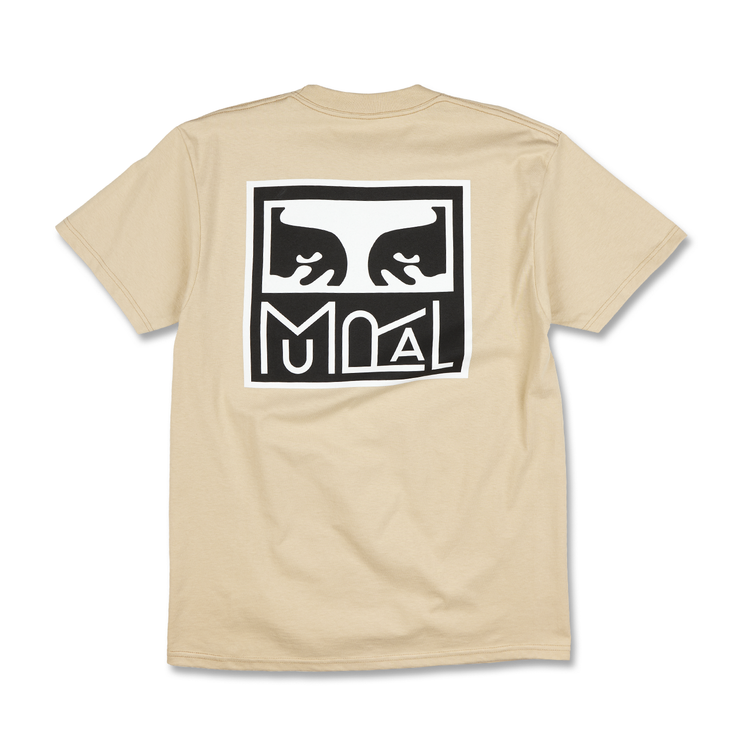MURAL x OBEY Logo T-Shirt - Sand